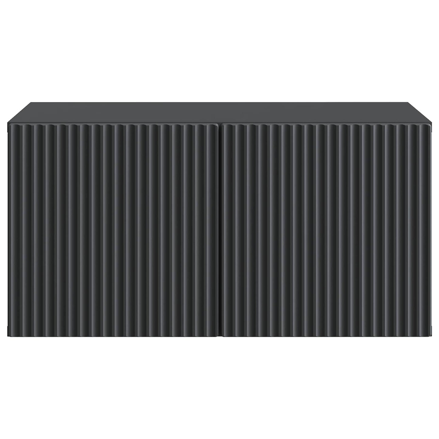 Mobile Porta TV da Muro Nero 59,5 x 41 x 30 cm | homemem39