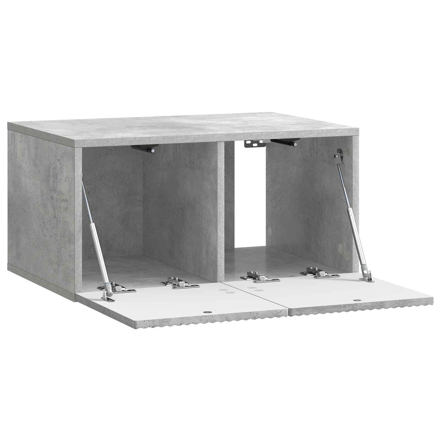 Mobile Porta TV da Muro Grigio Cemento 59,5 x 41 x 30 cm