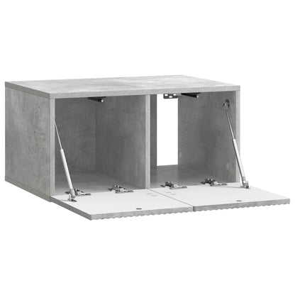 Mobile Porta TV da Muro Grigio Cemento 59,5 x 41 x 30 cm
