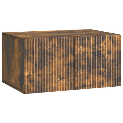 Mobile Porta TV da Muro Rovere Fumo 59,5 x 41 x 30 cm | homemem39
