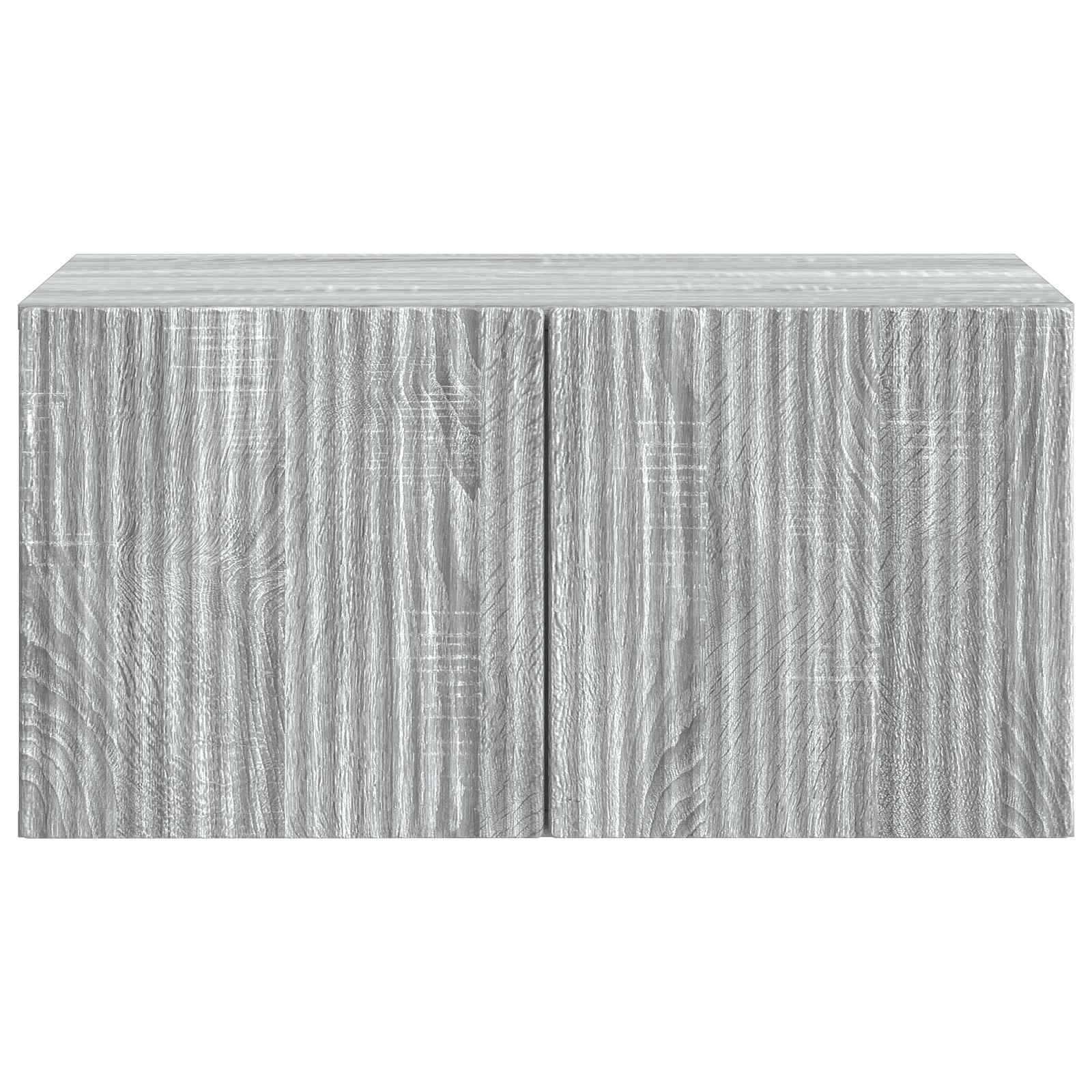 Mobile Porta TV da Muro Grigio Sonoma 59,5 x 41 x 30 cm | homemem39