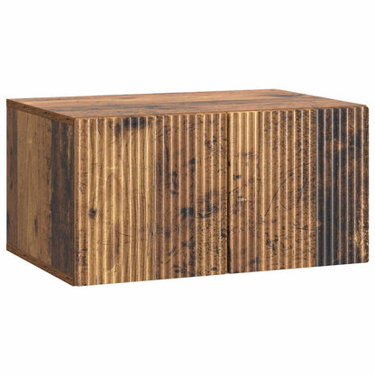 Mobile Porta TV da Muro Legno antico 59,5 x 41 x 30 cm | homemem39