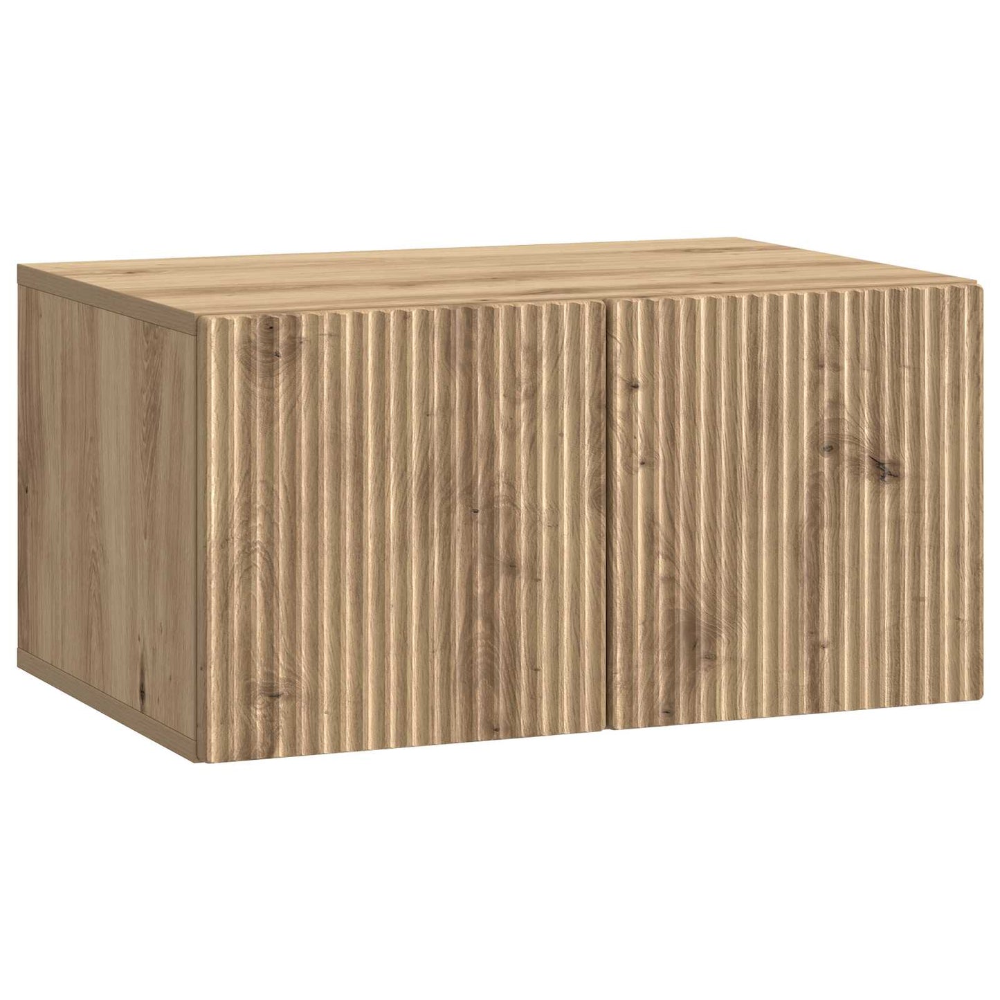 Mobile Porta TV da Muro Rovere Artigianale 59,5 x 41 x 30 cm