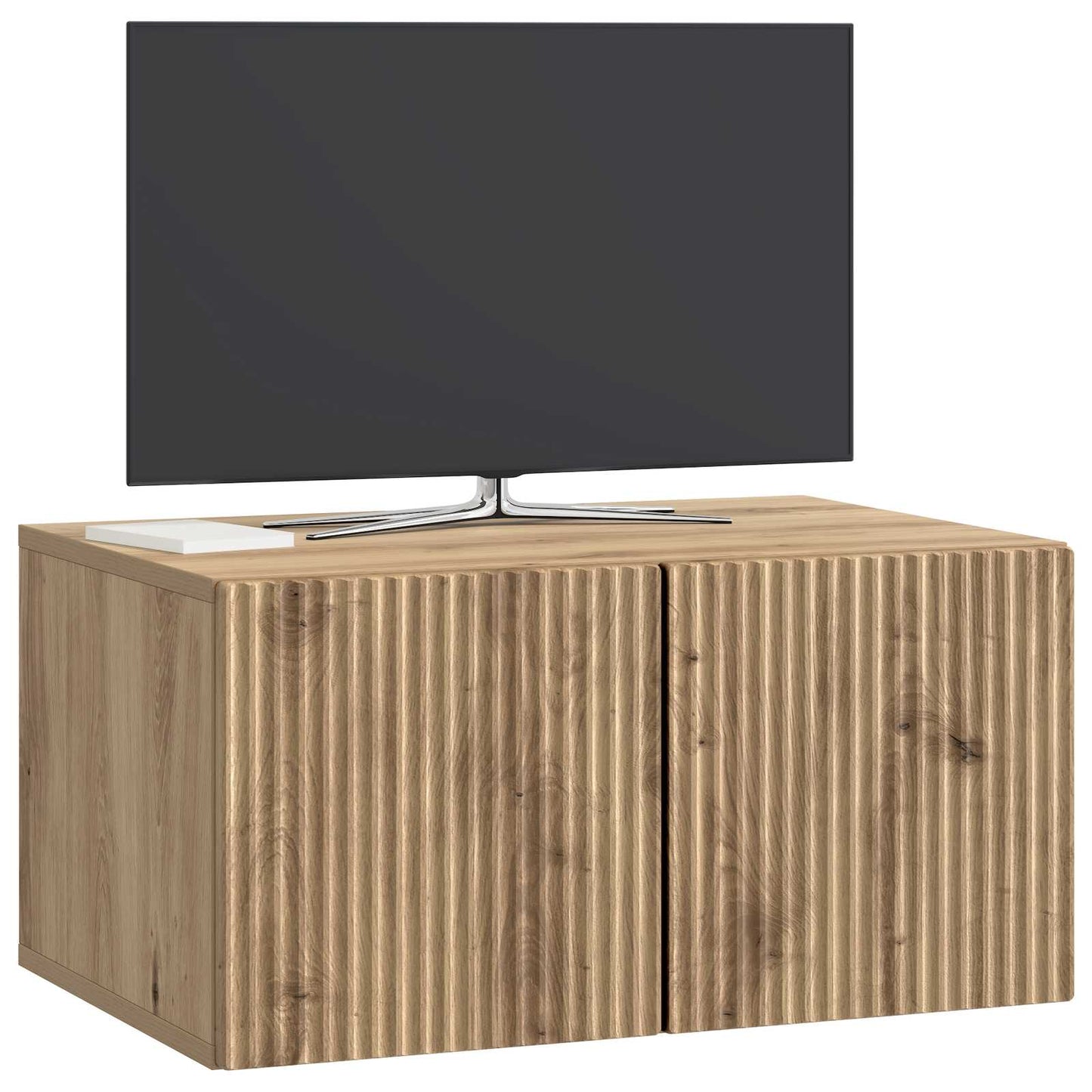 Mobile Porta TV da Muro Rovere Artigianale 59,5 x 41 x 30 cm