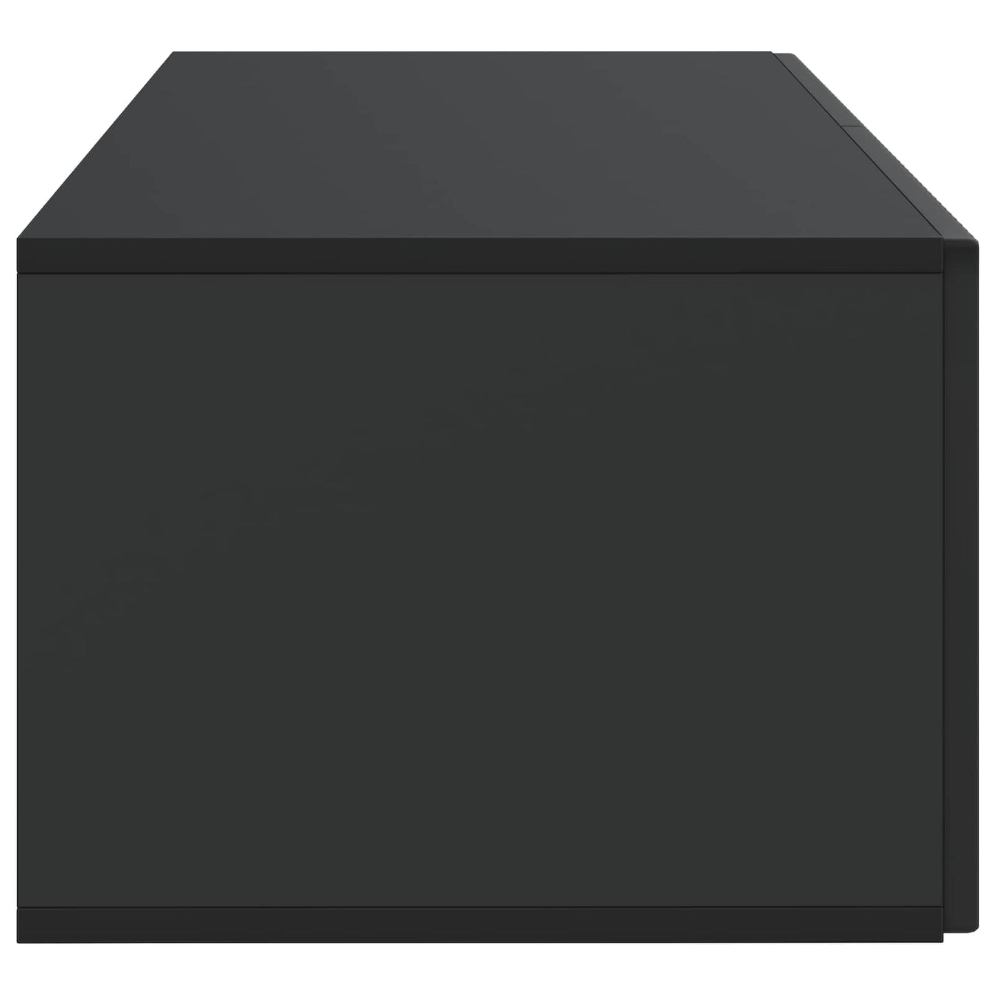 Mobile Porta TV da Muro Nero 78,5 x 41 x 30 cm
