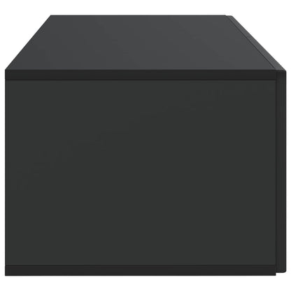 Mobile Porta TV da Muro Nero 78,5 x 41 x 30 cm