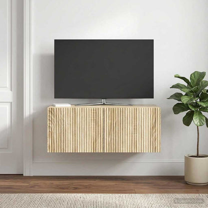 Mobile Porta TV da Muro Rovere Sonoma 78,5 x 41 x 30 cm