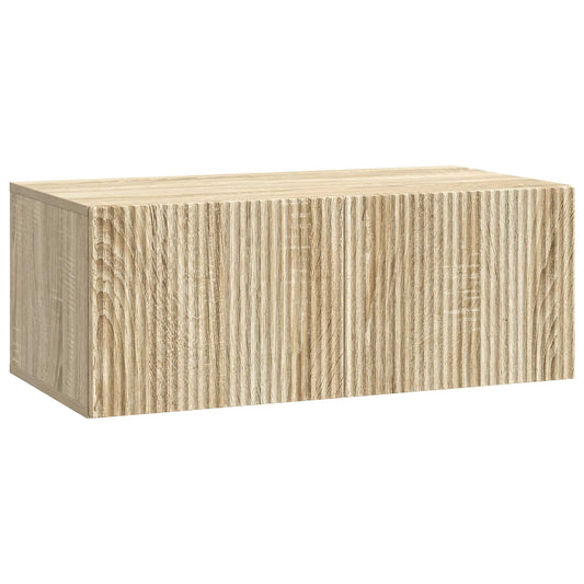 Mobile Porta TV da Muro Rovere Sonoma 78,5 x 41 x 30 cm