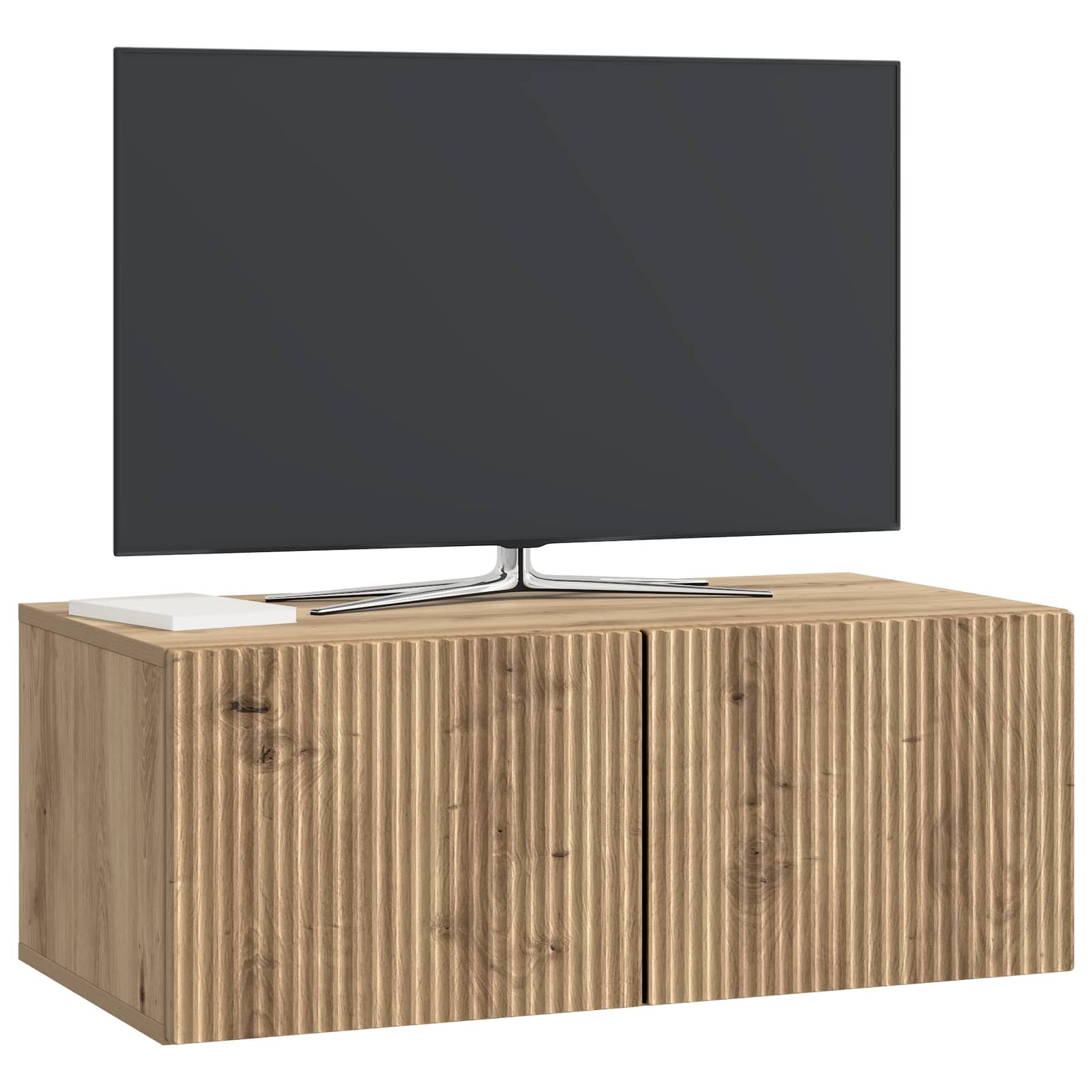 Mobile Porta TV da Muro Rovere Artigianale 78,5 x 41 x 30 cm | homemem39