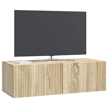 Mobile Porta TV da Muro Rovere Sonoma 98 x 41 x 30 cm