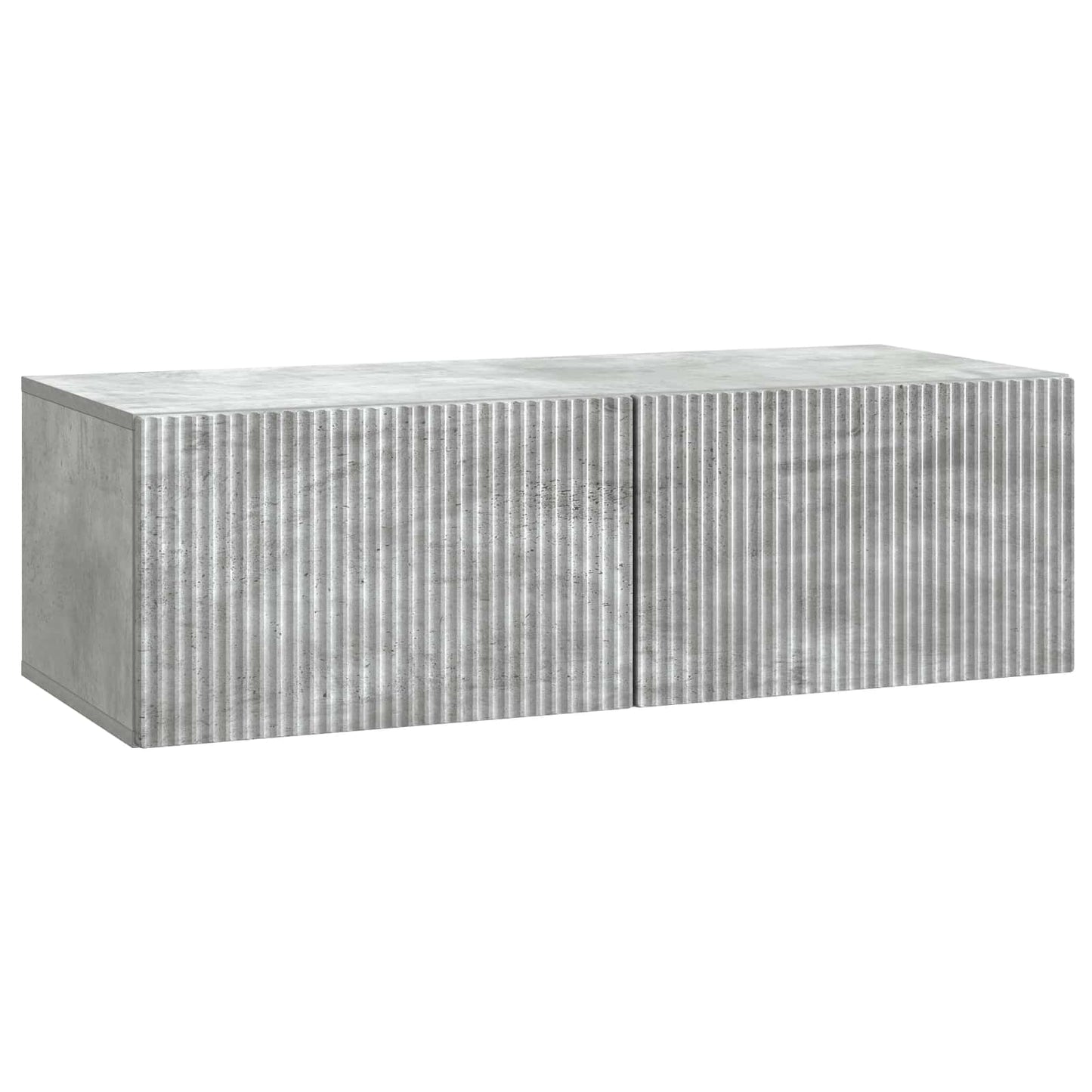 Mobile Porta TV da Muro Grigio Cemento 98 x 41 x 30 cm