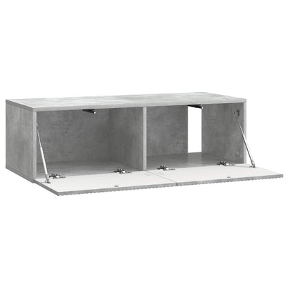 Mobile Porta TV da Muro Grigio Cemento 98 x 41 x 30 cm | homemem39