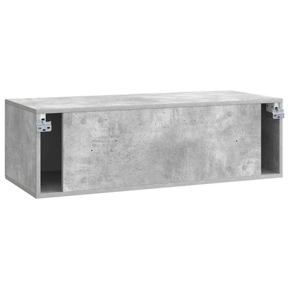 Mobile Porta TV da Muro Grigio Cemento 98 x 41 x 30 cm | homemem39