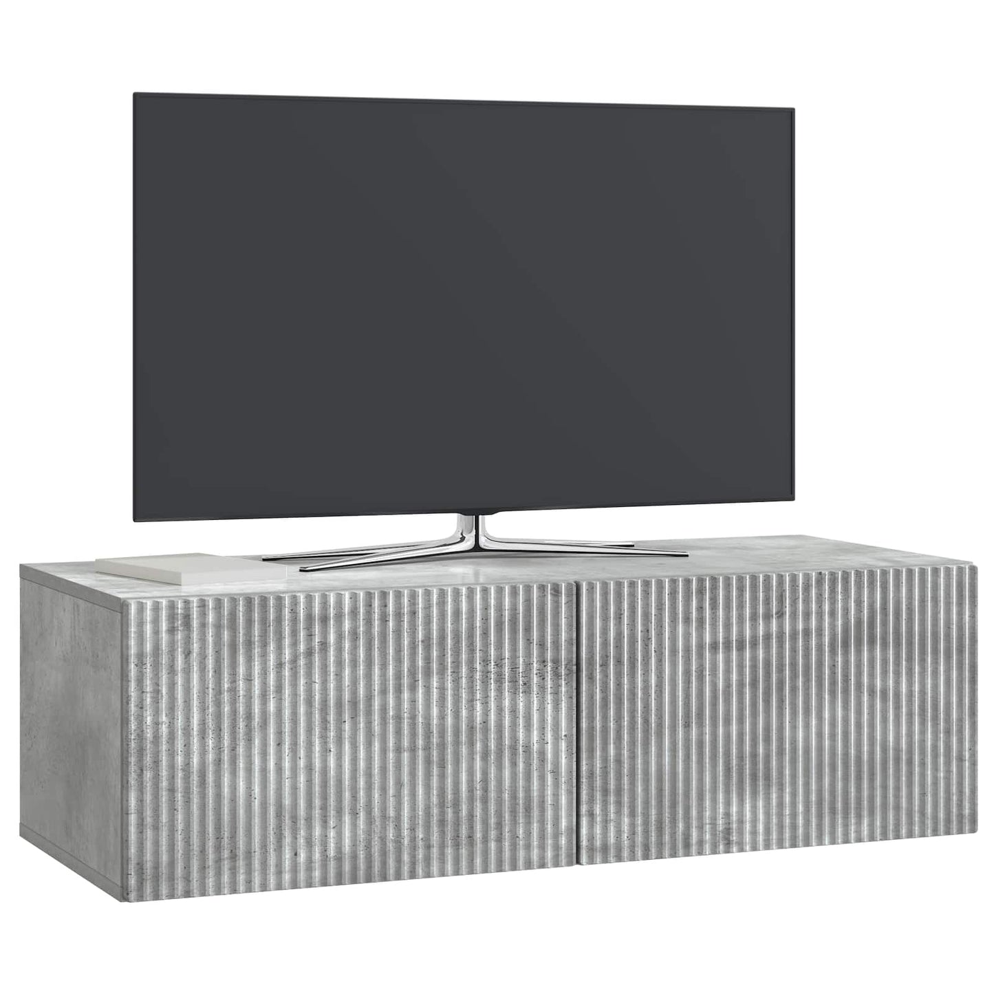 Mobile Porta TV da Muro Grigio Cemento 98 x 41 x 30 cm