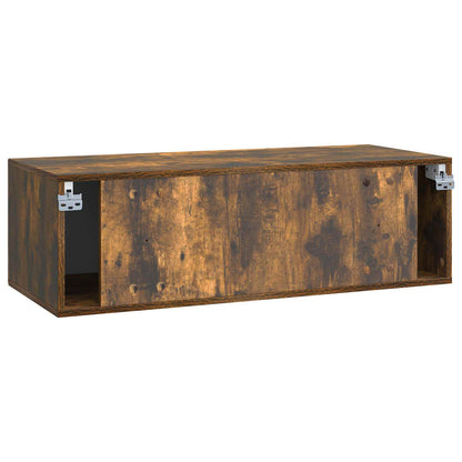 Mobile Porta TV da Muro Rovere Fumo 98 x 41 x 30 cm | homemem39