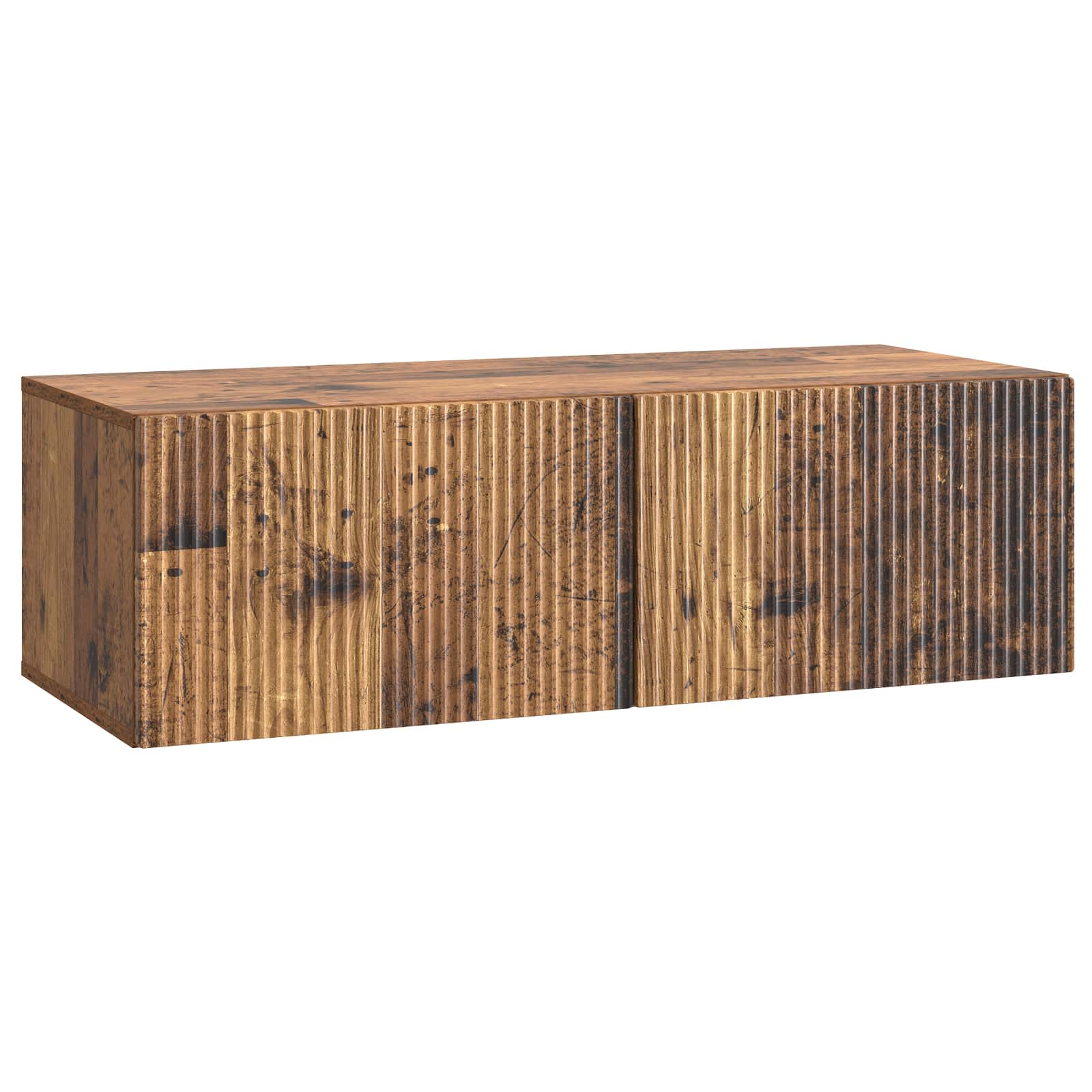 Mobile Porta TV da Muro Legno antico 98 x 41 x 30 cm | homemem39