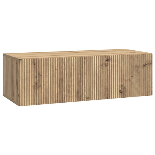 Mobile Porta TV da Muro Rovere Artigianale 98 x 41 x 30 cm