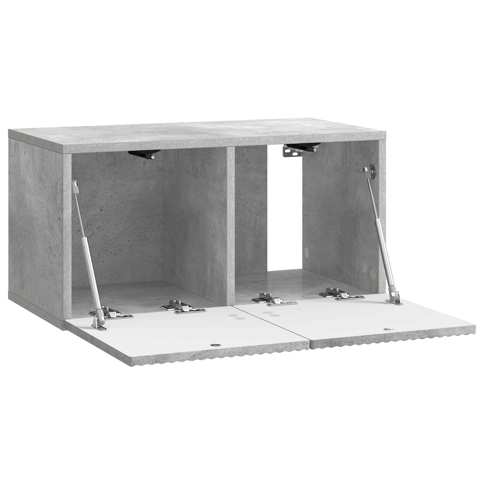 Mobile Porta TV da Muro Grigio Cemento 59,5 x 31 x 30 cm | homemem39