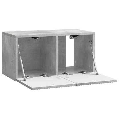 Mobile Porta TV da Muro Grigio Cemento 59,5 x 31 x 30 cm