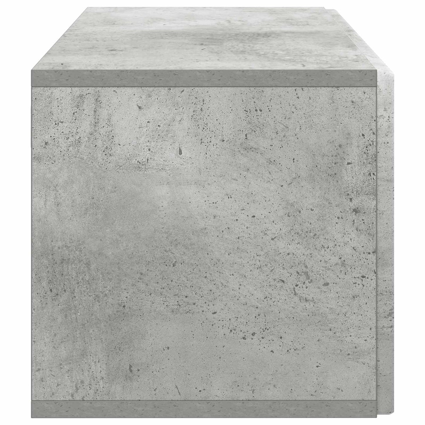 Mobile Porta TV da Muro Grigio Cemento 59,5 x 31 x 30 cm