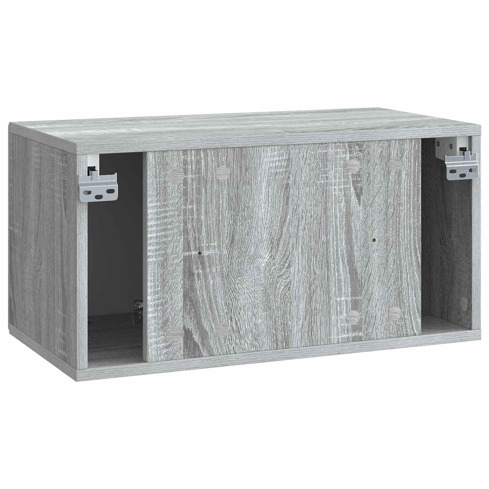 Mobile Porta TV da Muro Grigio Sonoma 59,5 x 31 x 30 cm | homemem39