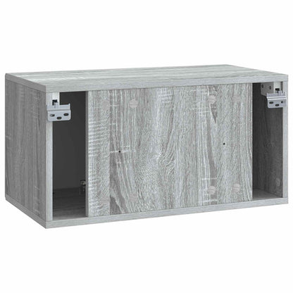 Mobile Porta TV da Muro Grigio Sonoma 59,5 x 31 x 30 cm | homemem39