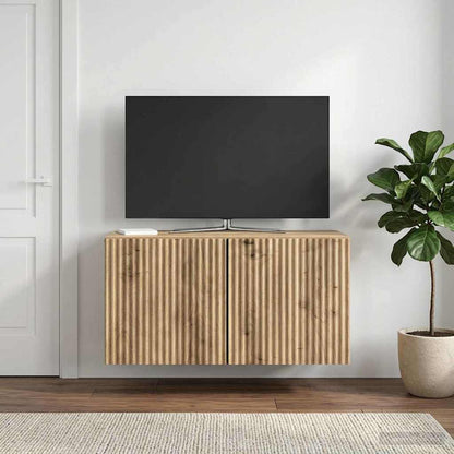 Mobile Porta TV da Muro 59,5 x 31 x 30 cm Rovere Artigianale