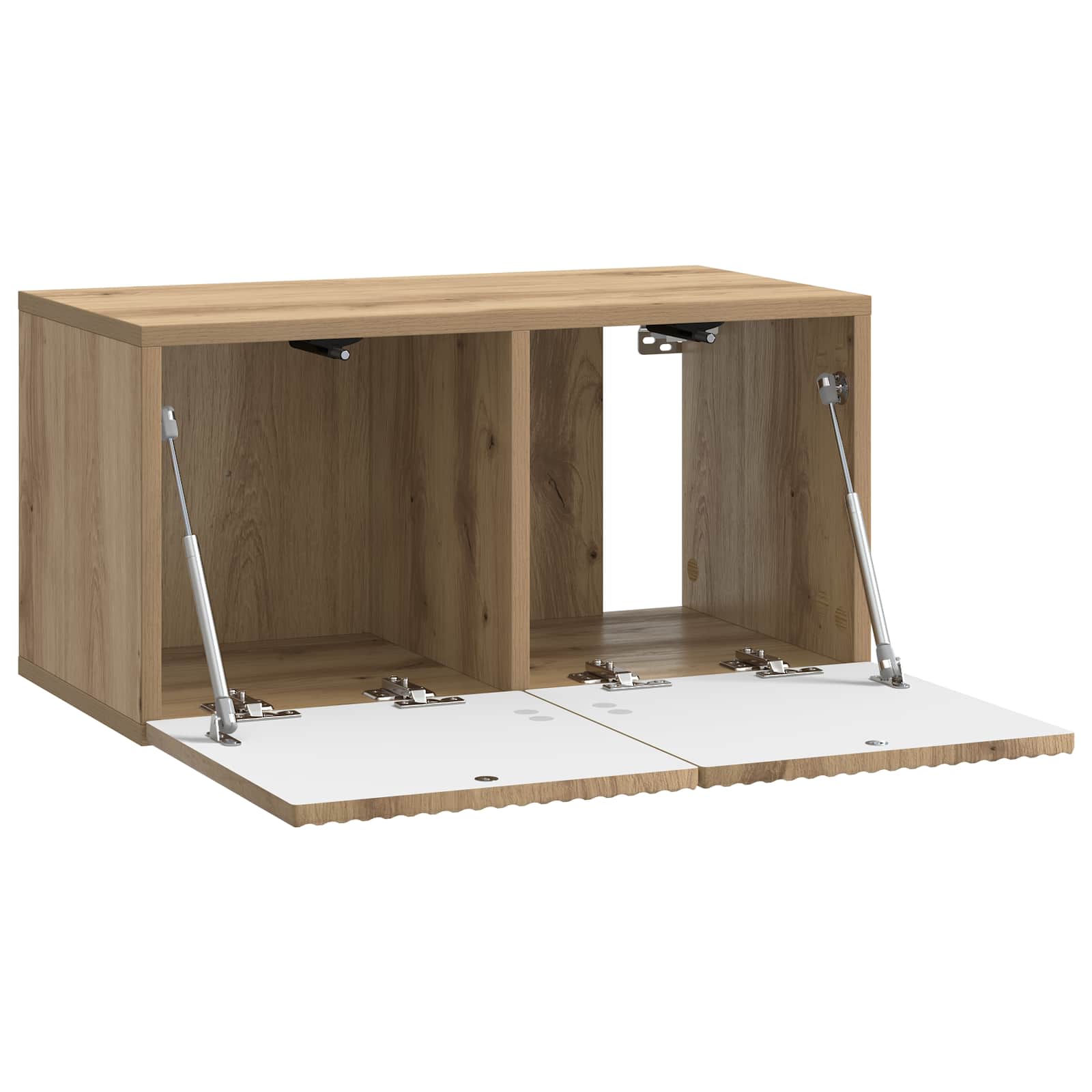 Mobile Porta TV da Muro Rovere Artigianale 59,5 x 31 x 30 cm | homemem39