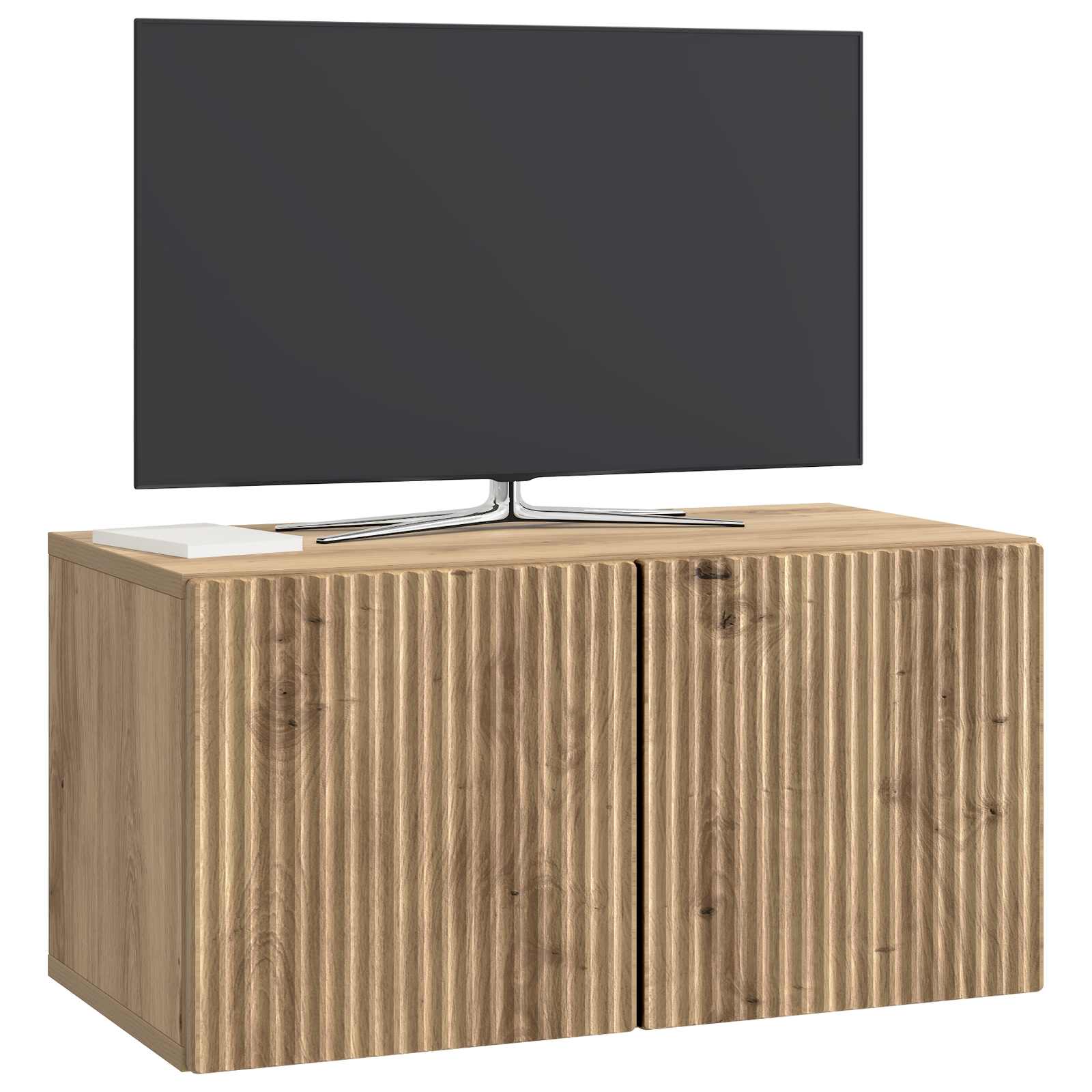 Mobile Porta TV da Muro Rovere Artigianale 59,5 x 31 x 30 cm | homemem39