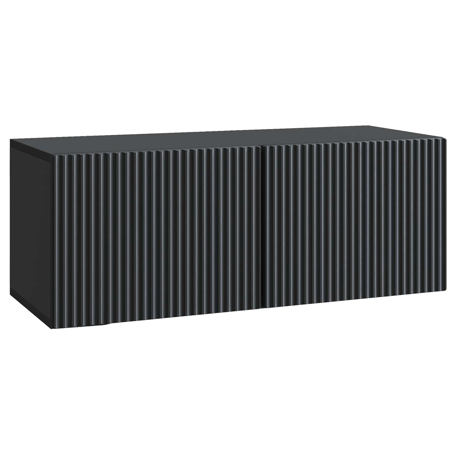 Mobile Porta TV da Muro Nero 78,5 x 31 x 30 cm | homemem39