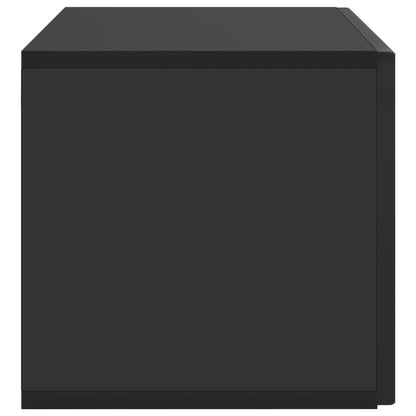 Mobile Porta TV da Muro Nero 78,5 x 31 x 30 cm