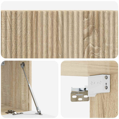 Mobile Porta TV da Muro Rovere Sonoma 78,5 x 31 x 30 cm