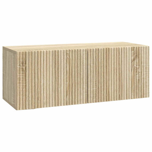Mobile Porta TV da Muro Rovere Sonoma 78,5 x 31 x 30 cm