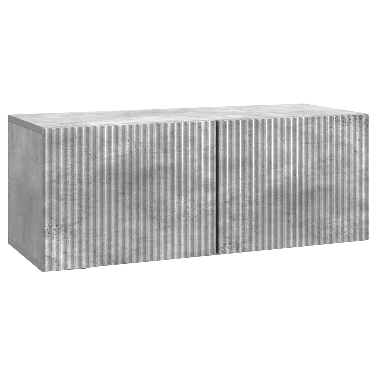 Mobile Porta TV da Muro Grigio Cemento 78,5 x 31 x 30 cm | homemem39