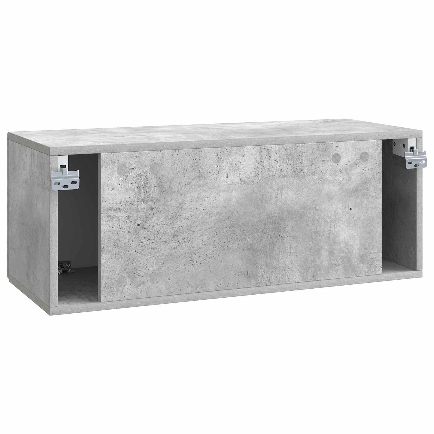 Mobile Porta TV da Muro Grigio Cemento 78,5 x 31 x 30 cm | homemem39