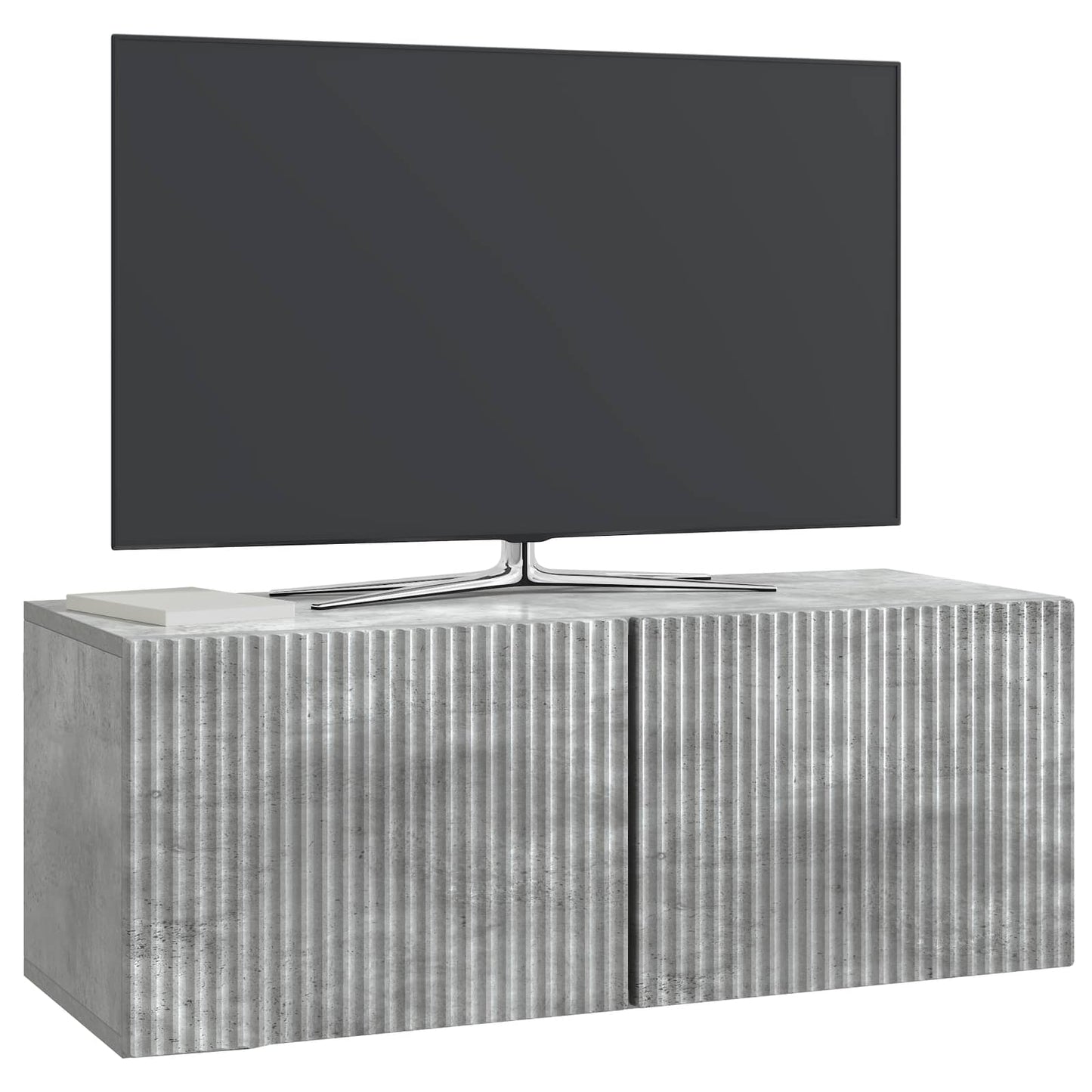 Mobile Porta TV da Muro Grigio Cemento 78,5 x 31 x 30 cm | homemem39
