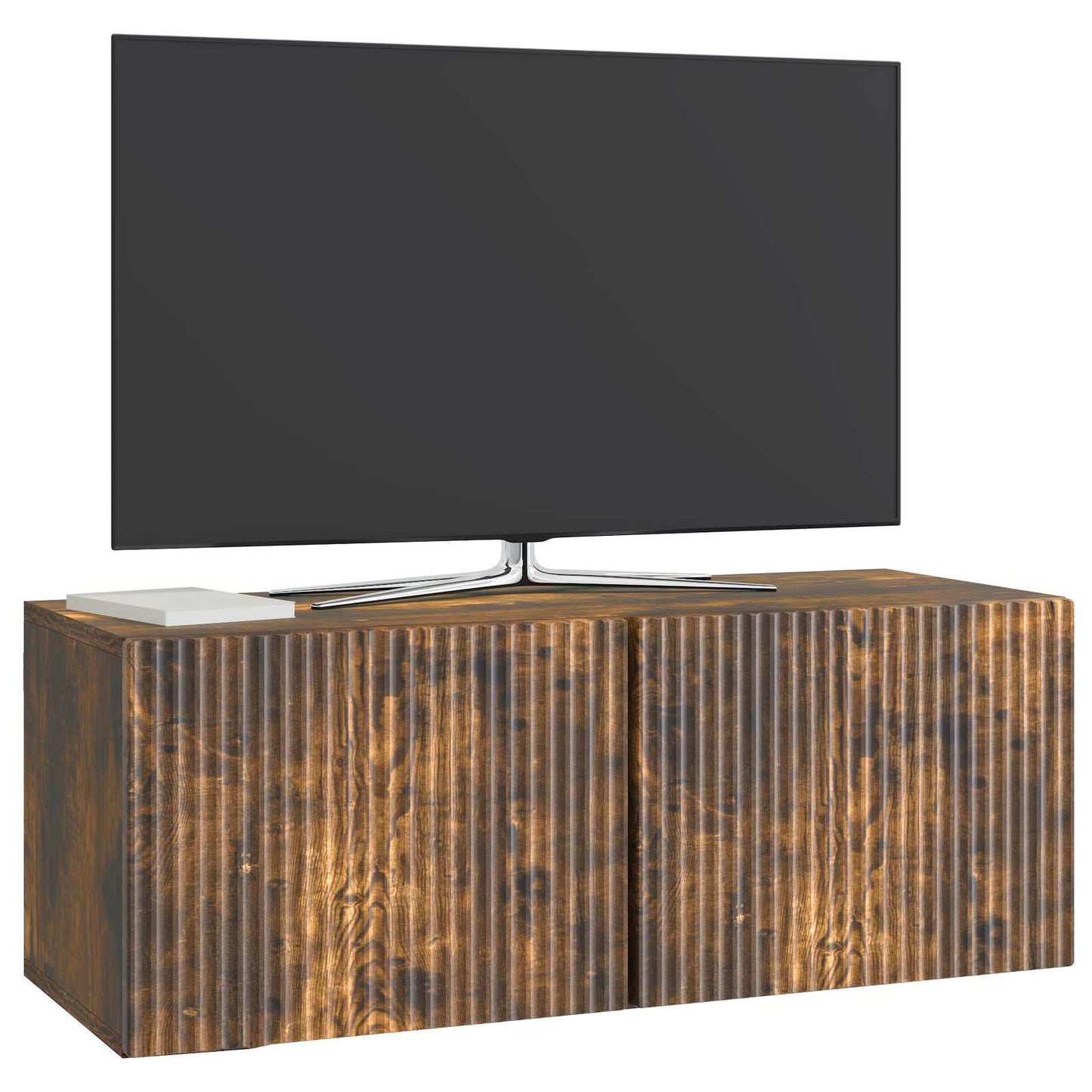 Mobile Porta TV da Muro Rovere Fumo 78,5 x 31 x 30 cm | homemem39