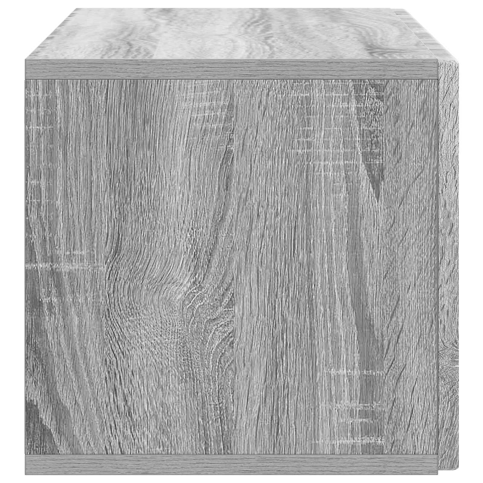 Mobile Porta TV da Muro Grigio Sonoma 78,5 x 31 x 30 cm | homemem39