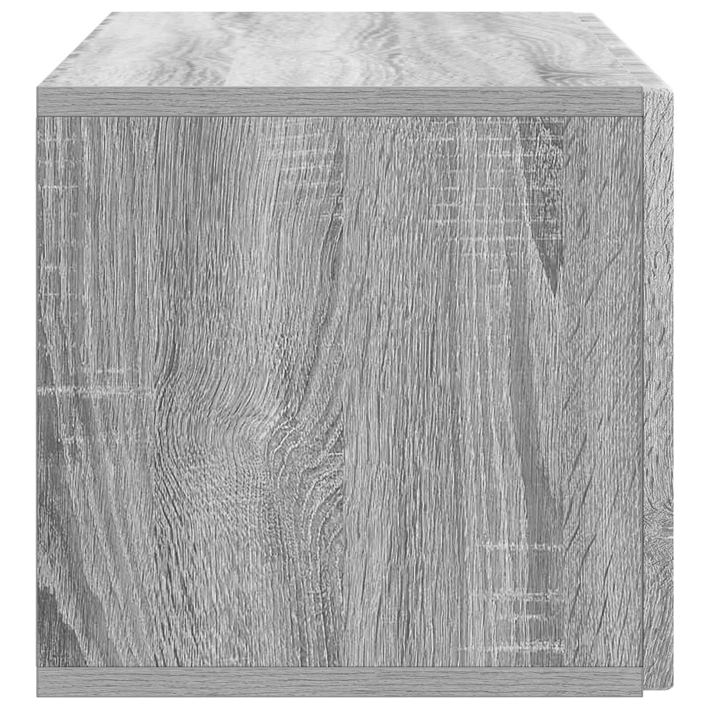 Mobile Porta TV da Muro Grigio Sonoma 78,5 x 31 x 30 cm
