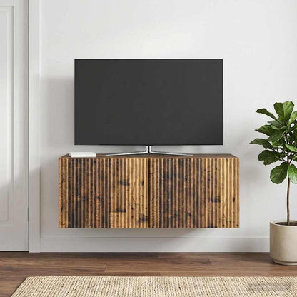 Mobile Porta TV da Muro Legno antico 78,5 x 31 x 30 cm