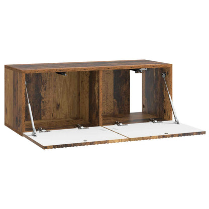 Mobile Porta TV da Muro Legno antico 78,5 x 31 x 30 cm