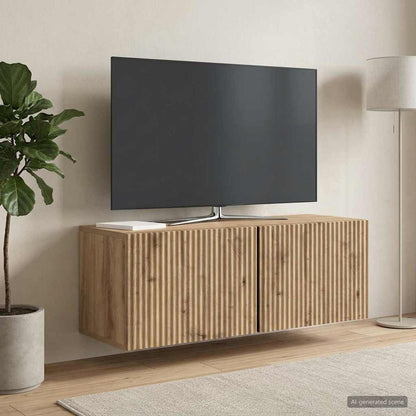 Mobile Porta TV da Muro 78,5 x 31 x 30 cm Rovere Artigianale