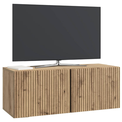 Mobile Porta TV da Muro Rovere Artigianale 78,5 x 31 x 30 cm | homemem39