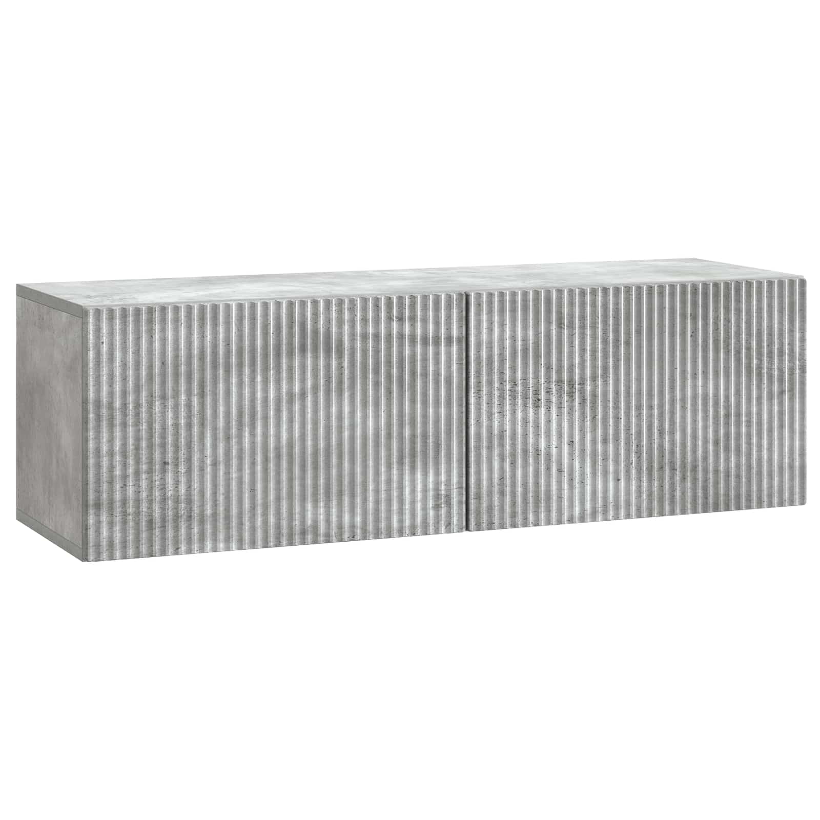 Mobile Porta TV da Muro Grigio Cemento 98 x 31 x 30 cm | homemem39