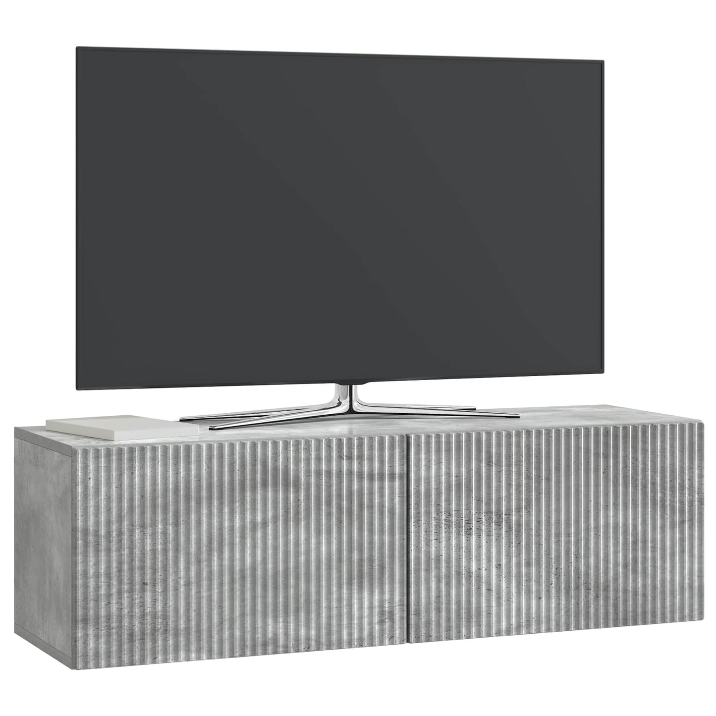 Mobile Porta TV da Muro Grigio Cemento 98 x 31 x 30 cm | homemem39