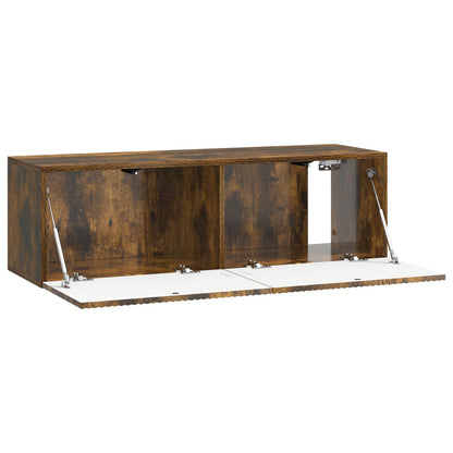 Mobile Porta TV da Muro Rovere Fumo 98 x 31 x 30 cm | homemem39