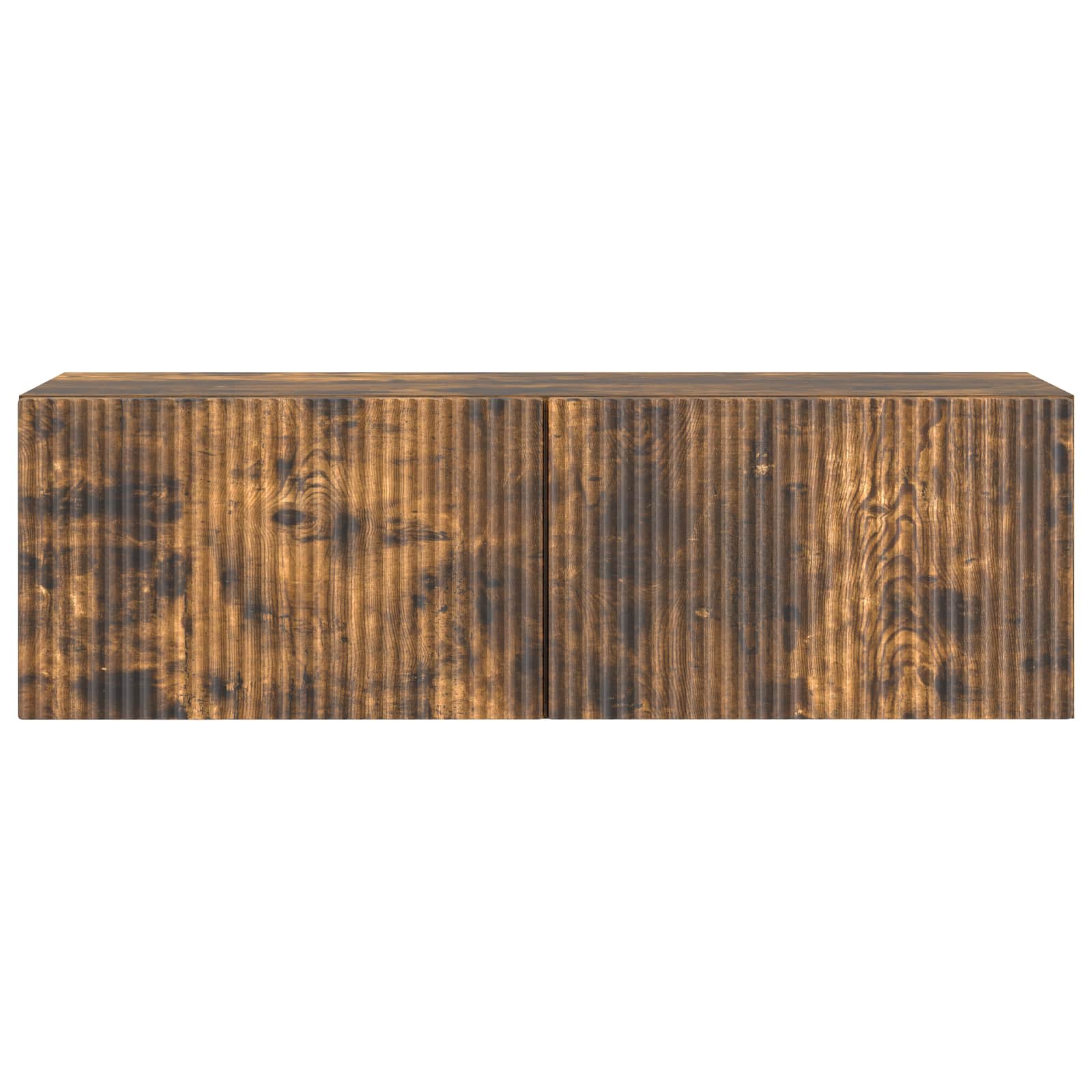 Mobile Porta TV da Muro Rovere Fumo 98 x 31 x 30 cm | homemem39