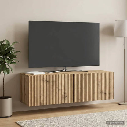 Mobile Porta TV da Muro 98 x 31 x 30 cm Rovere Artigianale