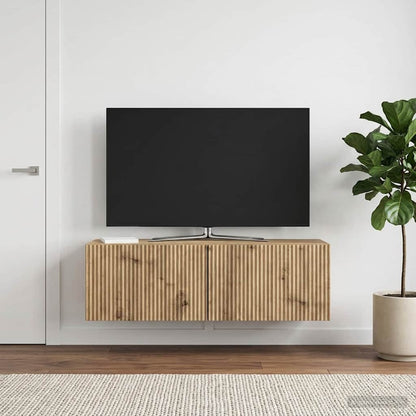 Mobile Porta TV da Muro 98 x 31 x 30 cm Rovere Artigianale