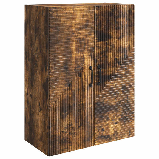 Mobiletto a muro Rovere Fumo 66 x 34,5 x 90 cm
